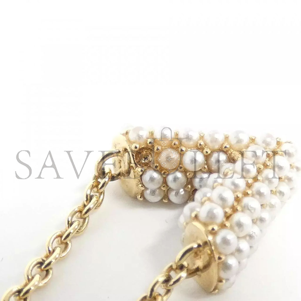 LOUIS VUITTON COLLIER ESSENTIAL V PERLE NECKLACE M68358